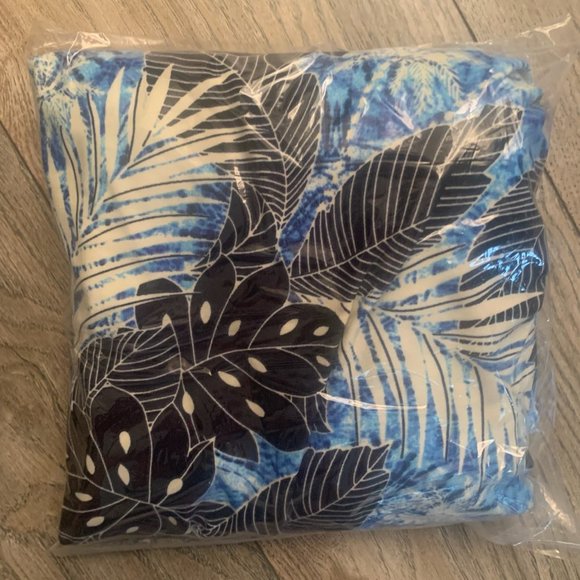 NWT ATTITUDES BY RENEE PRINT COMO JERSEY LOUNGE KIMONO TIE DYE TROPICS XXS - Picture 12 of 12